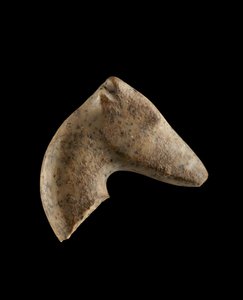 Głowa samicy gazeli perskiej, 6000-5500 pne (granit)