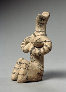 Steatopygotyczna figura, Tell Halaf, 6-5 tysiąclecia pne (terakota)