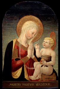 Madonna z Dzieciątkiem z granatem, XV w.