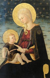 Dziewica z Dzieciątkiem, szczegół (obraz)