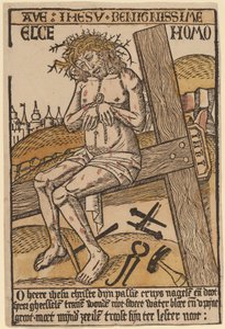 Chrystus jako Mąż Boleści autorstwa Netherlandish 15th Century