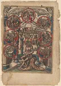 Chrystus jako Mąż Boleści autorstwa Netherlandish 16th Century