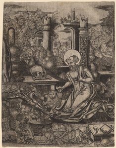 Święty Hieronim autorstwa Netherlandish 16th Century