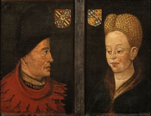 Portrety Jana Nieustraszonego i Małgorzaty Bawarskiej, XVI w.