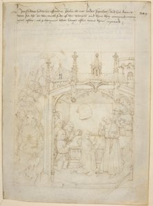 Bawełna Juliusz E. IV, art. 6, „Korowód Beauchamp”, c.1483 (atrament na welinie) autorstwa Netherlandish School