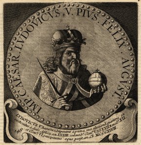 Święty cesarz rzymski Ludwik IV. autorstwa Netherlandish School