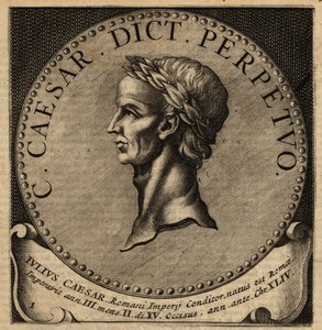 Juliusz Cezar, Caius Juliusz Cezar, rzymski dyktator autorstwa Netherlandish School