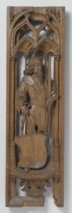 Tablica z prospektu organowego, ok. godz. 1510-20 autorstwa Netherlandish School