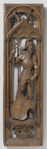 Tablica z prospektu organowego, ok. godz. 1510-20 autorstwa Netherlandish School