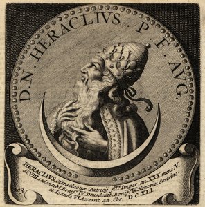 Portret cesarza bizantyjskiego Herakliusza. autorstwa Netherlandish School