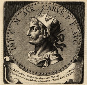 Portret cesarza rzymskiego Carusa. autorstwa Netherlandish School