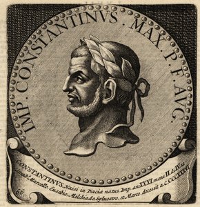 Portret cesarza rzymskiego Konstantyna Wielkiego. autorstwa Netherlandish School