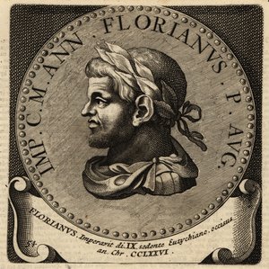 Portret cesarza rzymskiego Florianusa. autorstwa Netherlandish School