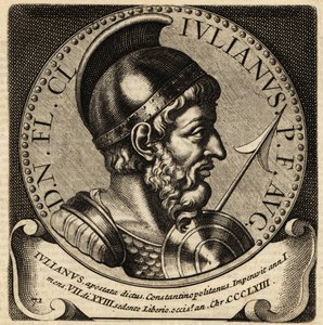 Portret cesarza rzymskiego Juliana. autorstwa Netherlandish School