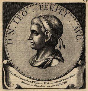 Portret cesarza rzymskiego Leona I. autorstwa Netherlandish School