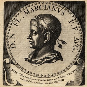 Portret cesarza rzymskiego Marcjana. autorstwa Netherlandish School