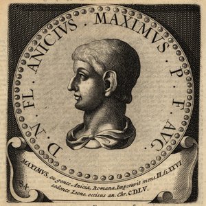 Portret cesarza rzymskiego Maximusa. autorstwa Netherlandish School
