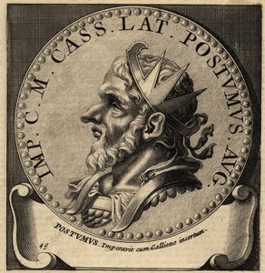 Portret cesarza rzymskiego Postumusa. autorstwa Netherlandish School