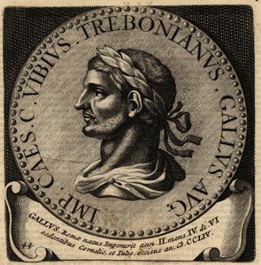 Portret cesarza rzymskiego Trebonianusa Gallusa. autorstwa Netherlandish School
