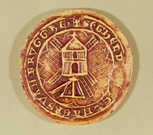 Pieczęć gildii młynarzy w Brugii, 1407 autorstwa Netherlandish School