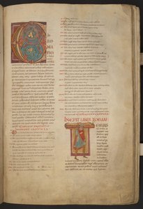 Biblia Stavelot, Add MS 28107, f.102r autorstwa Netherlandish School