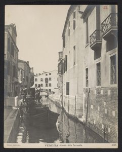 Widok na Canale delle Torreselle w Wenecji Wenecja - Canale delle Torreselle (tytuł na obiekcie)