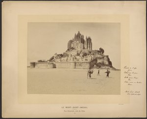 Mont-Saint-Michel, widok ogólny, strona wschodnia