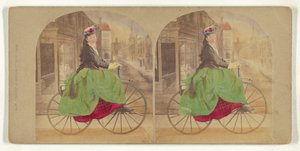 Dziewczyna z tamtego okresu. autorstwa New York Stereoscopic Company