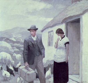 Syn swego Ojca (olej na płótnie) autorstwa Newell Convers Wyeth