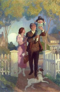 Powrót do domu (olej) autorstwa Newell Convers Wyeth