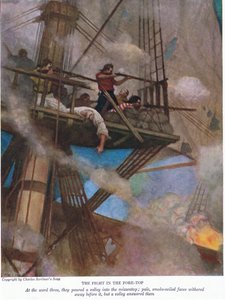 Walka o czołówkę, 1928 autorstwa Newell Convers Wyeth