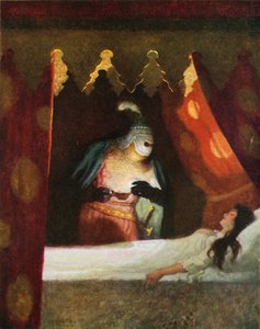 Wallace ratuje Helen autorstwa Newell Convers Wyeth
