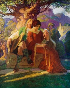 Wallace i Marion autorstwa Newell Convers Wyeth