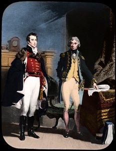 Armia i marynarka wojenna, Wellington i Nelson, ok. 1805 r. autorstwa Newton and Co