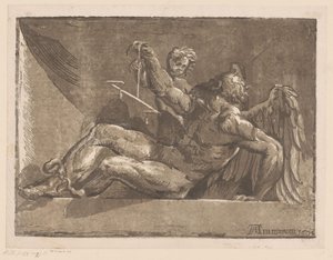 Saturn autorstwa Niccolò Vicentino (attributed to)