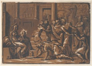 Pokłon Trzech Króli, 1540-50., 1540-50. autorstwa Niccolò Vicentino.