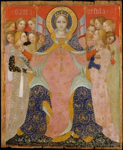 Święta Urszula i Jej Panny, ca. 1410. autorstwa Niccolò di Pietro