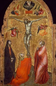 Ukrzyżowanie – Niccolo di Pietro Gerini (zm. ok. 1415-1416), panel.