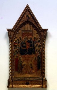 Koronacja Dziewicy (tempera na panelu) autorstwa Niccolo di Tommaso