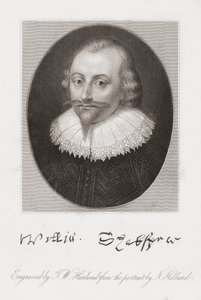William Szekspir. Portret autorstwa Hilliarda. autorstwa Nicholas (after) Hilliard