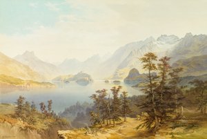 Jezioro Manapouri, Wyspa Południowa, Nowa Zelandia