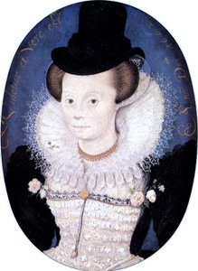 Nieznana kobieta autorstwa Nicholas Hilliard