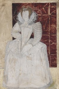PD.209-1961 Portret nieznanej damy, ok.1595 (wc na welinie) autorstwa Nicholas Hilliard