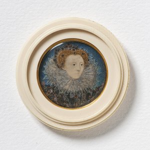 Portret Elżbiety I z Anglii autorstwa Nicholas Hilliard