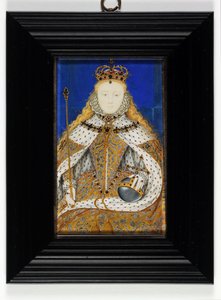 Królowa Elżbieta I (emalia) autorstwa Nicholas Hilliard