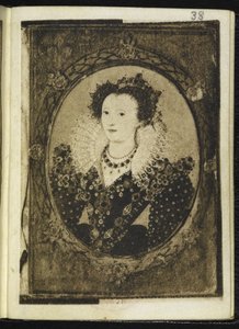 Królowa Elżbieta I (miniatura) autorstwa Nicholas Hilliard