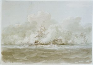 Bitwa chwalebnego pierwszego czerwca autorstwa Nicholas Pocock