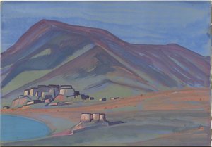 Karta albumu, 1932 autorstwa Nicholas Roerich