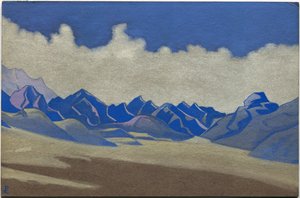 Karakorum, Droga do Turkiestanu, 1936 autorstwa Nicholas Roerich