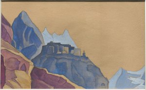 Kardang, karta albumu, 1933 autorstwa Nicholas Roerich